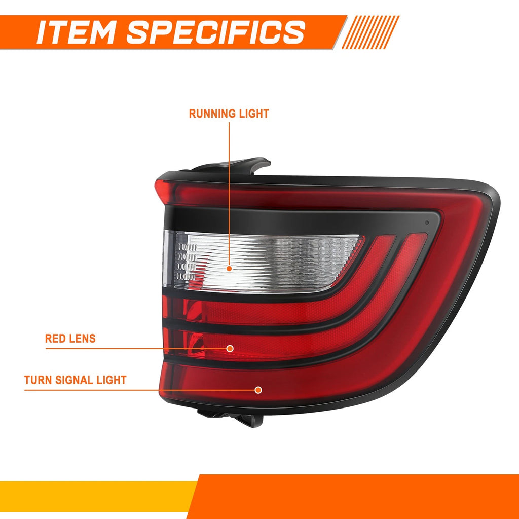 Fog Light Cover for Chrysler 200 (2015–2017) - Left Side, Black