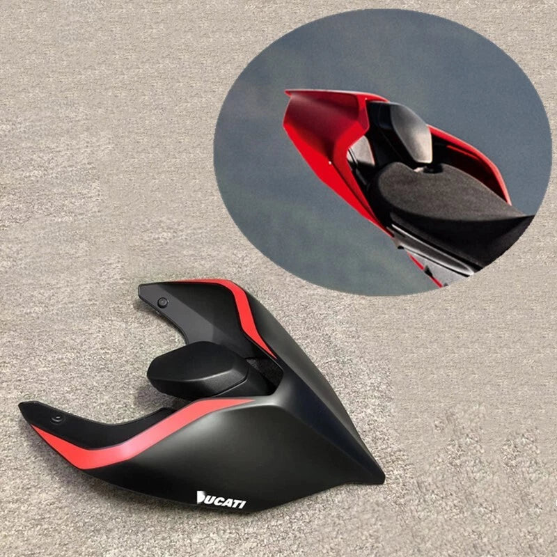 Rear Hump Single Seat Cover for Ducati Panigale V4 V4S/R V2 (2018–2023)