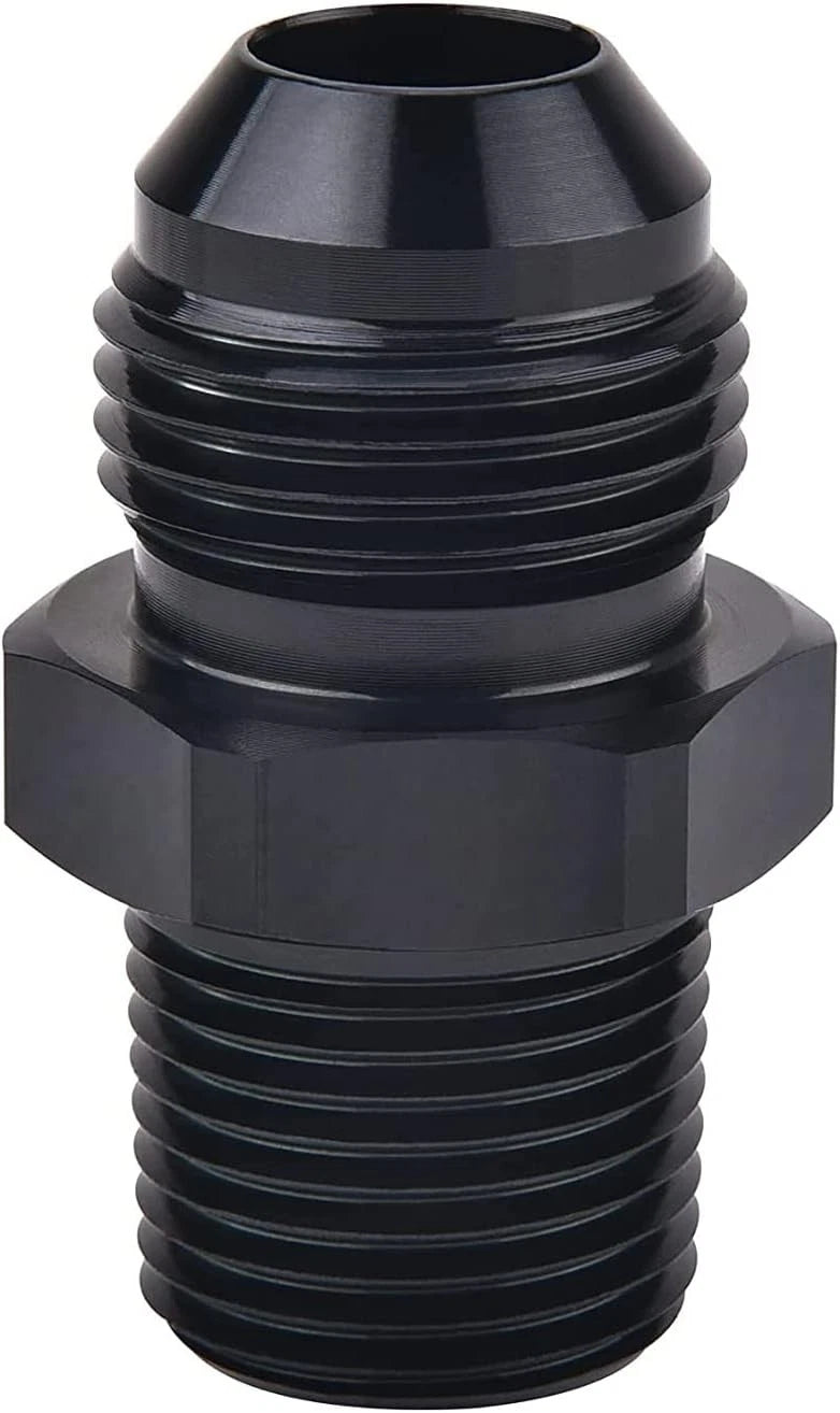 1Pcs 10AN Male Flare to 1/2" NPT Straight Adapter for Universal Applications