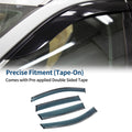 Set of 4 Car Window Deflectors for Ford Escape (2013–2019) Vent Visors