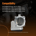 Throttle Body for Dodge Ram 1500 2500 3500 Durango 5.7L (2003–2004) 53032120AB