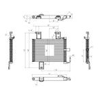 Replacement Automatic Transmission Oil Cooler Assembly for Ford Ranger (2011–2018)