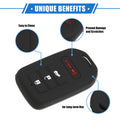 2 x Smart Remote Key Shell for Honda Accord (2019-2021) Black