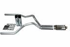 2.5" Dual Exhaust Kit for Ford F150 (2021–2025) Magnaflow XL Slash Tips