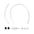 2X Brake Bleeder Hose with One Way Check Valve for Car Motorcycle