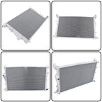 RAD13400 Aluminum Radiator 3 Row for Chrysler 200 (2015–2017) Jeep Cherokee (2014–2018)