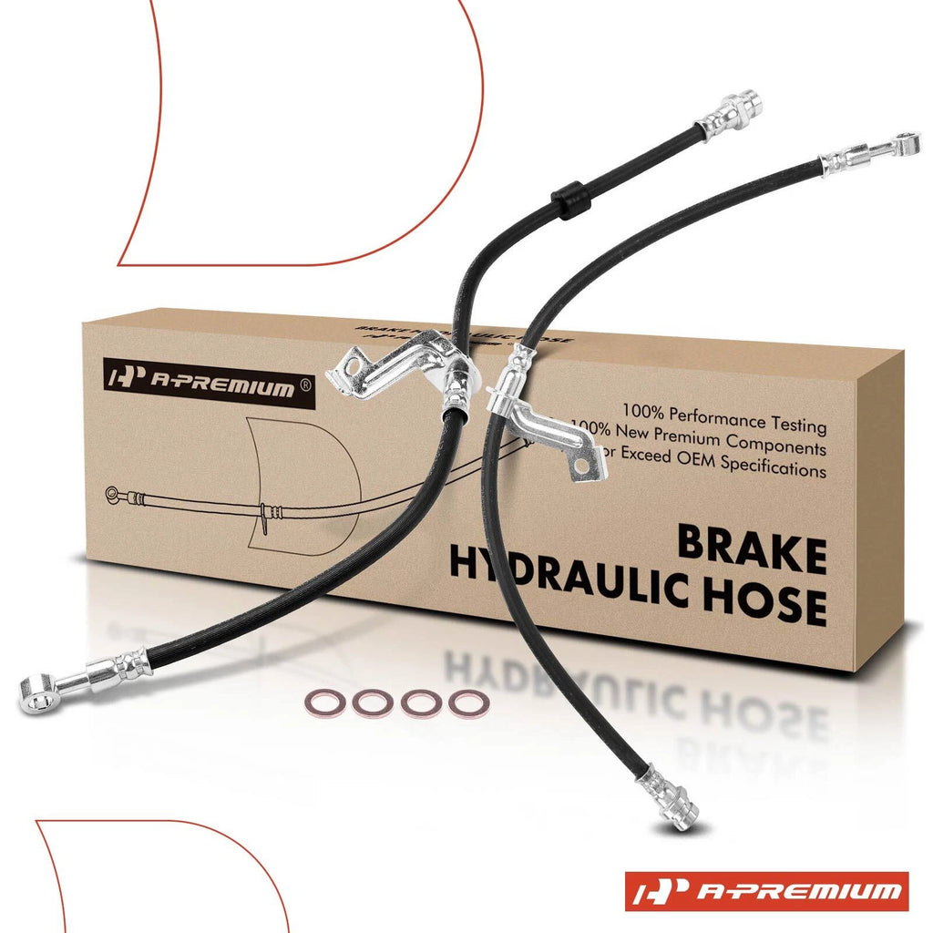 2X Front Brake Hydraulic Hose for Kia Sorento (2016–2019)