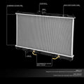 Aluminum Radiator for Mitsubishi Lancer 2002–2007 DPI 2448