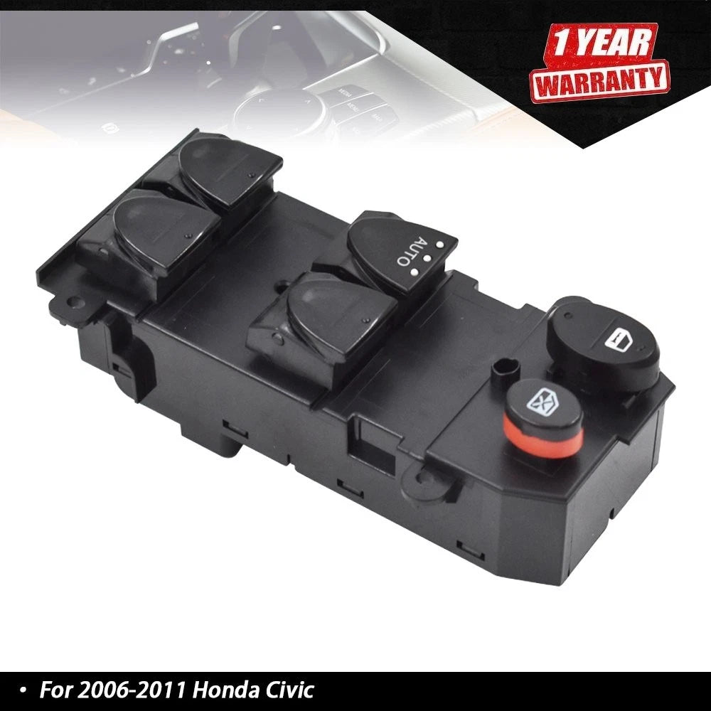 Power Window Master Switch for Honda Civic (2006–2011)