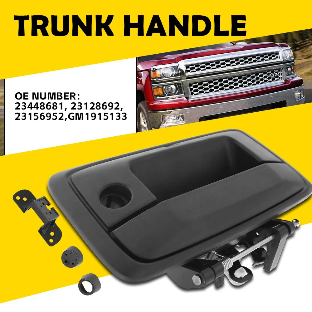 Tailgate Handle with Camera Hole for Silverado Sierra 1500 2500 (2014-2015)