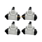 Front & Rear Brake Wheel Cylinders Shoes for Kawasaki Mule 600 610 (2005–2009)