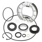 Rear Brake Drum Shoes Bearing Seals Kit for Honda Rancher 420 TRX420FPM (2009–2013)