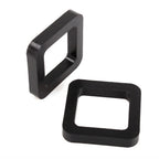 Set of 2 Rubber Cushion Silencer Pads for Trailer Hitch Receiver