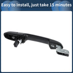 Rear Right Door Handle for Hyundai Accent GLS (2006–2011) 1 Pcs