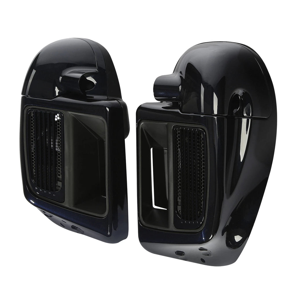 Lower Vented Leg Fairings for Harley Street Road Glide (2014–2023) Midnight Blue