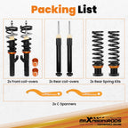 Adjustable Coilovers for BMW F30 318i 320i 325i 328i 330i (2011–2019)