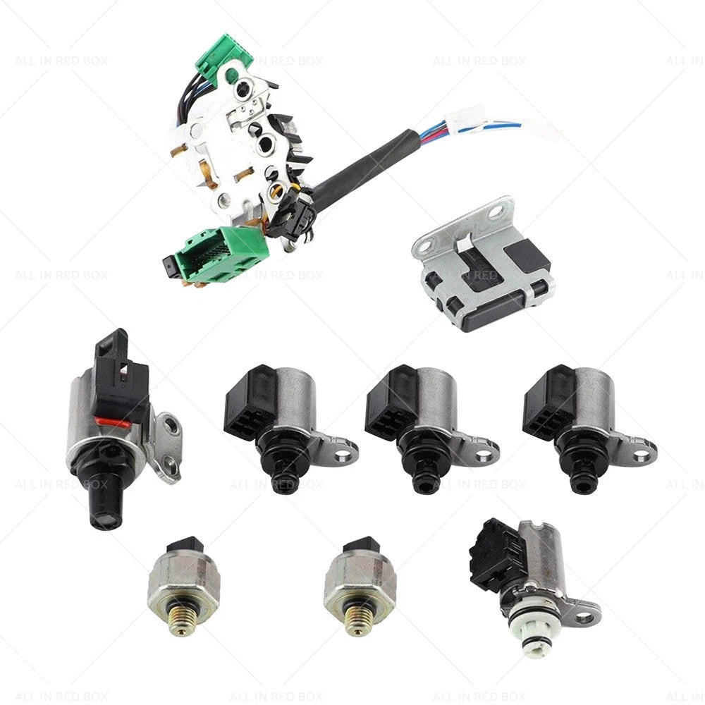 9PCS CVT Valve Body Solenoid Kit for Nissan Altima Rogue (2007–2012) RE0F10A JF011E