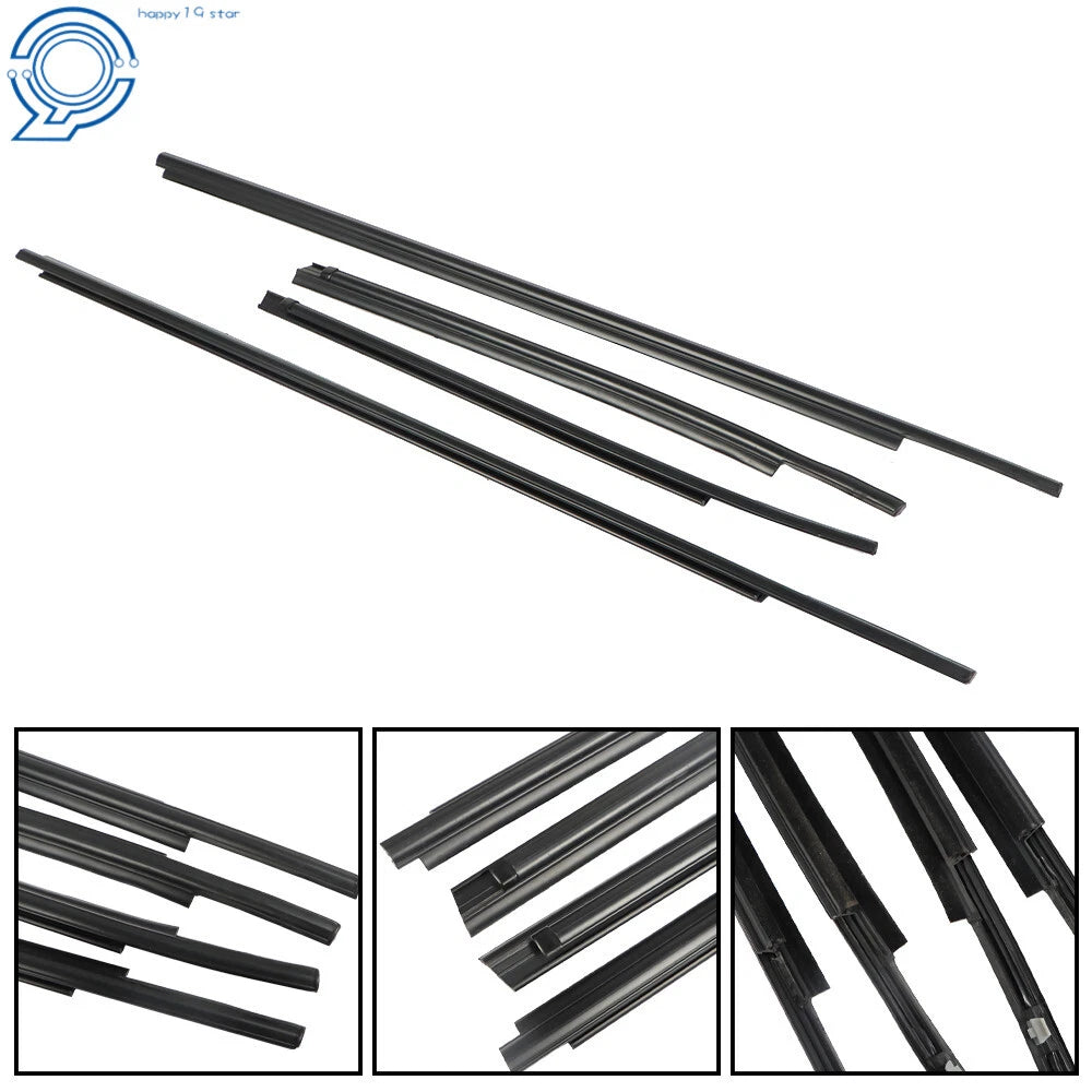 Window Belt Molding Seal Weatherstrips for Toyota Tundra (2007–2020)