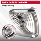 Corner Lights Set for Toyota Tacoma (2001-2004) with Bulbs