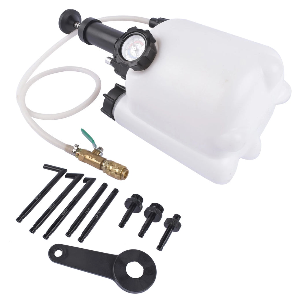 3L Manual Transmission Fluid Pump with 8 Adapters for Various Models