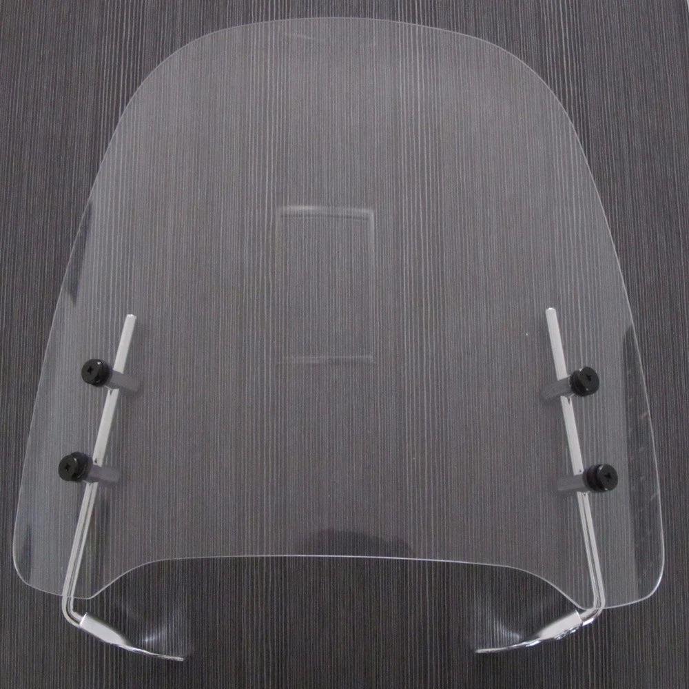 17" Clear Windshield for Universal Scooter Moped Motorcycle