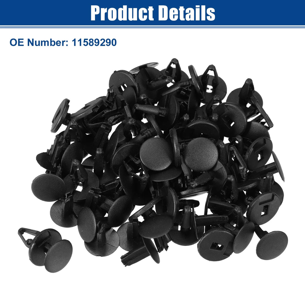 40pcs Bumper Cover Push Type Retainer Clips for Buick Enclave (2008–2017) No.11589290