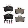 Set of 4 Hella Pagid 355018111 Rear Disc Brake Pads for Volkswagen Jetta, Beetle, Golf
