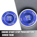 Engine Push Start Button Sticker Kit for Dodge Charger Challenger Durango (2011–2023)