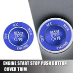 Engine Push Start Button Sticker Kit for Dodge Charger Challenger Durango (2011–2023)