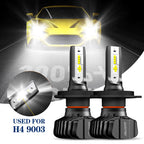 9003 H4 LED Headlight Kit for Toyota Tundra (2000–2006)
