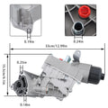 Aluminum Oil Cooler Filter Housing for Jeep Grand Cherokee (2014–2019) 68525212AA