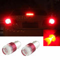 Set of 2 Red 1157 Strobe Rear Alert Brake Lights for Safety