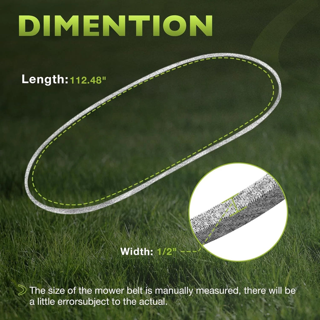 Mower Deck Drive Belt for Ferris 400S Series 48" (885714YP, 885714)
