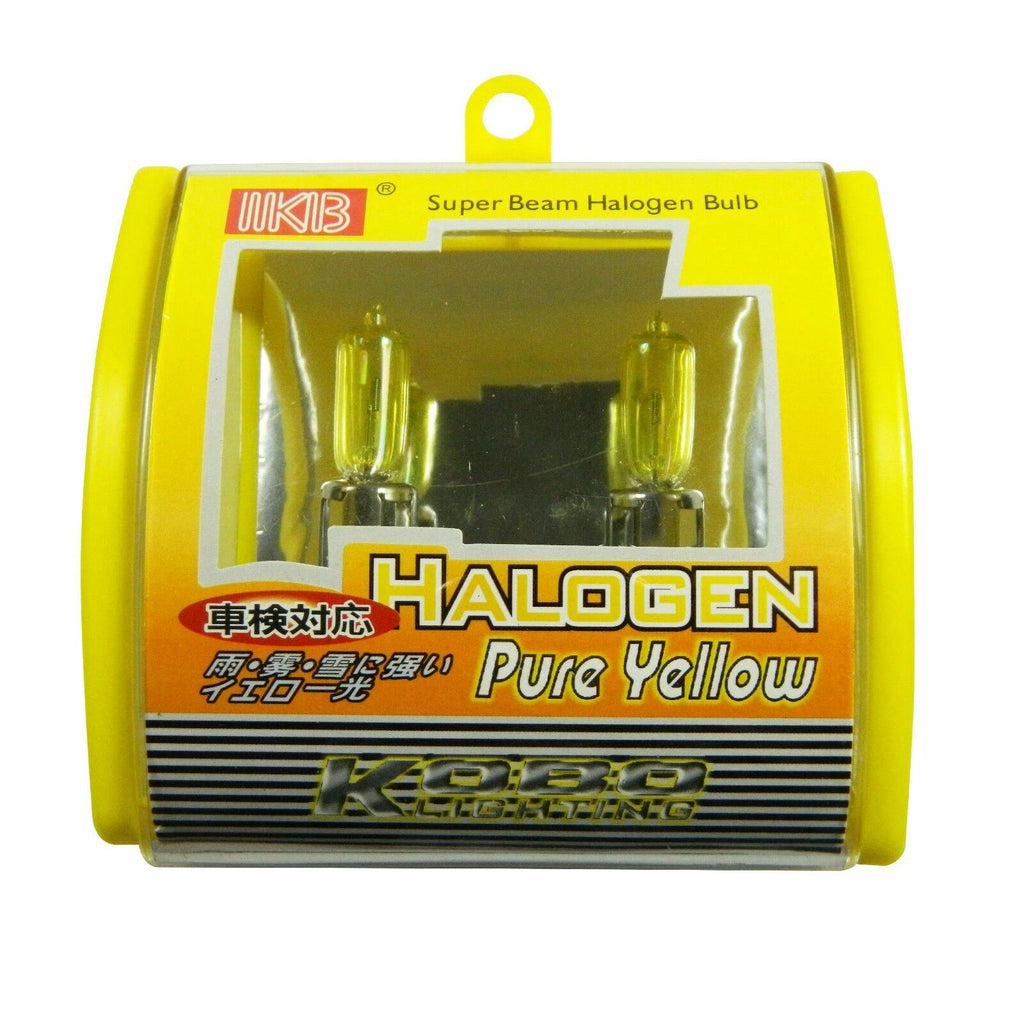 2-Pack Golden Yellow 9005 HB3 Halogen Bulbs for High Beam (1999-2025)