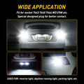 LED Backup Reverse Light Bulbs 7440 7443 7444 W21W for