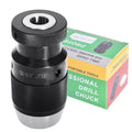 Drill Press Chuck Keyless JT33 Mount for (1/32"-5/8")