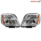 Projector Headlights for GMC Terrain (2010–2015) Chrome Headlamp Pair