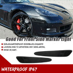 Smoked Lens Side Marker Housings for Chevrolet C6 Corvette (2005–2013)