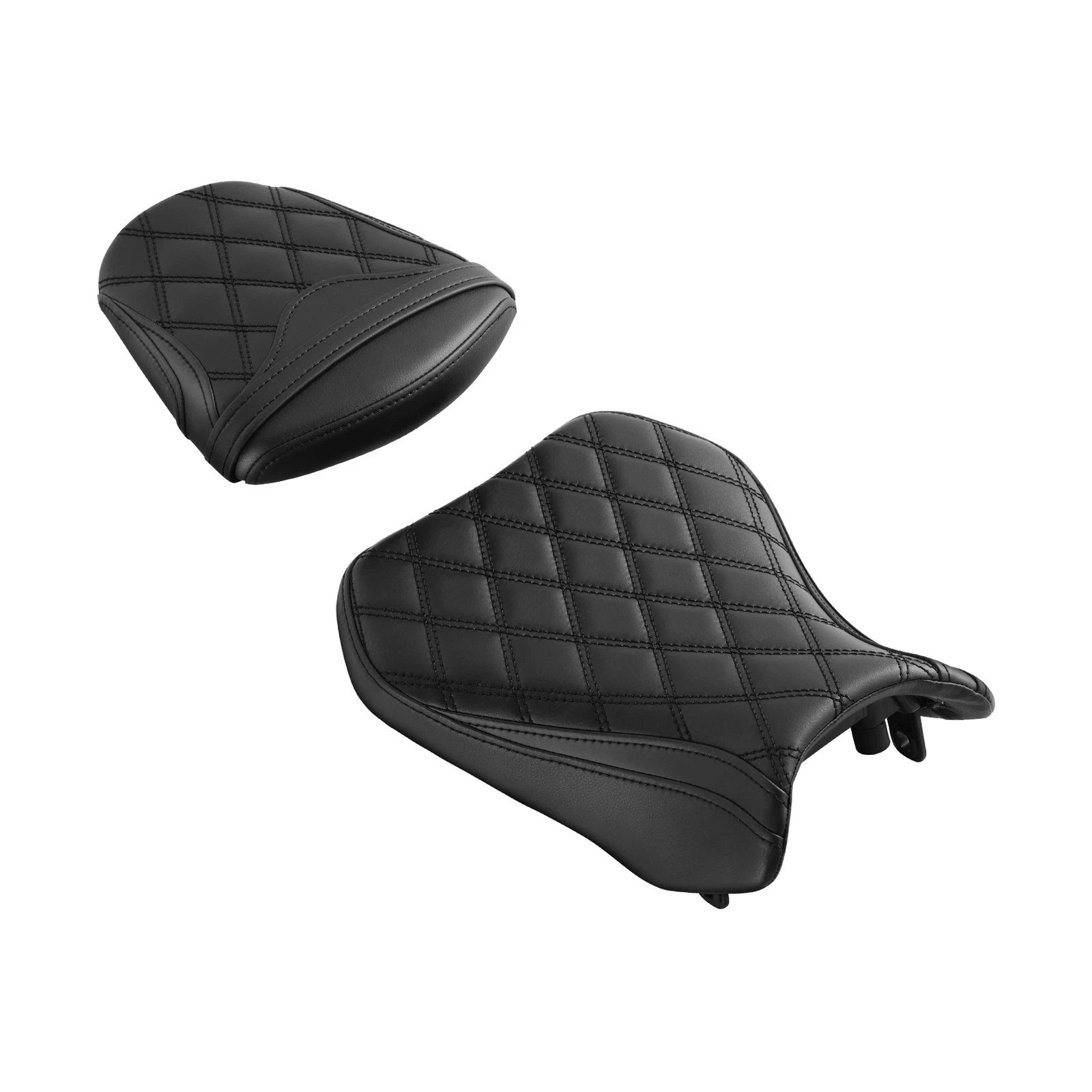 Black Rider Driver Passenger Seat for Suzuki GSXR600 GSXR750 (2011–2024)