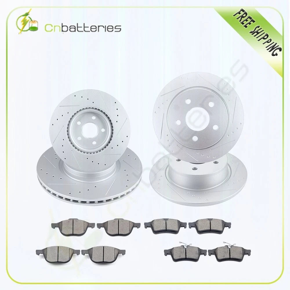 Brake Rotors and Pads Kit for Ford Escape (2013–2016) - Ceramic