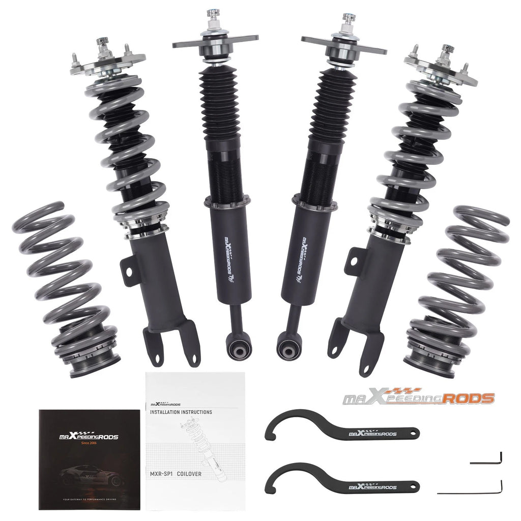 24-Step Adjustable Coilovers for Chrysler 300 Dodge Charger RWD (2011–2022)
