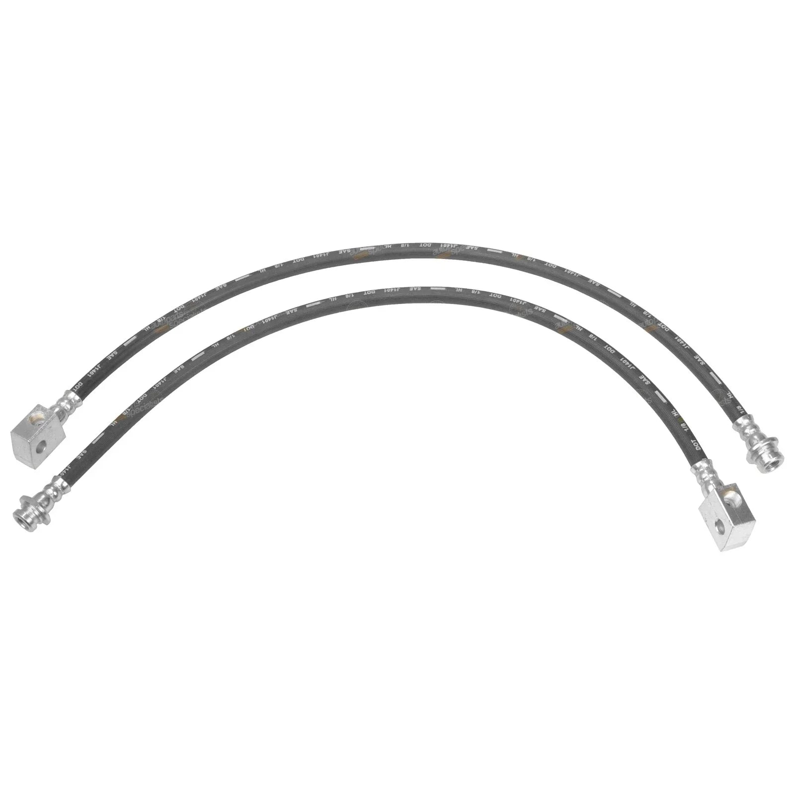 Extended Brake Lines Hose for Ford Maverick 4x4 5"-8" Spring Lift Kit
