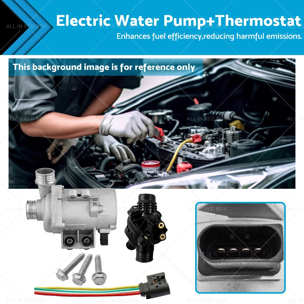 Electric Water Pump + Thermostat for BMW E60 E90 E82 E83 (2007–2013) 11517586925