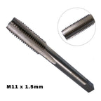 Metric Tap Supplies Thread 1 x 11 x 1.5 HSS M11 x 1.5mm for Automotive