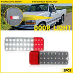 2X Door Panel Courtesy Light Lens Cover for Ford F-150 (1992–1996)