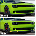 Car Front Lip Protector Yellow for Dodge Challenger Hellcat (2015-2020)