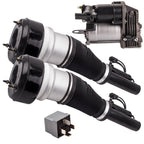 2X Front Air Suspension Strut & Pump for Mercedes W221 (2007–2013) 2213201704