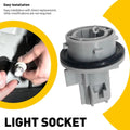 Turn Signal Lamp Bulb Socket Connector for Toyota 4Runner (1992–1995) 90075-99078