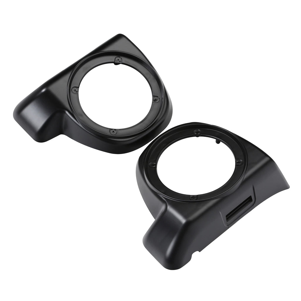 6.5" Speaker Pods for Harley Road Glide (2014–2024) Black Denim