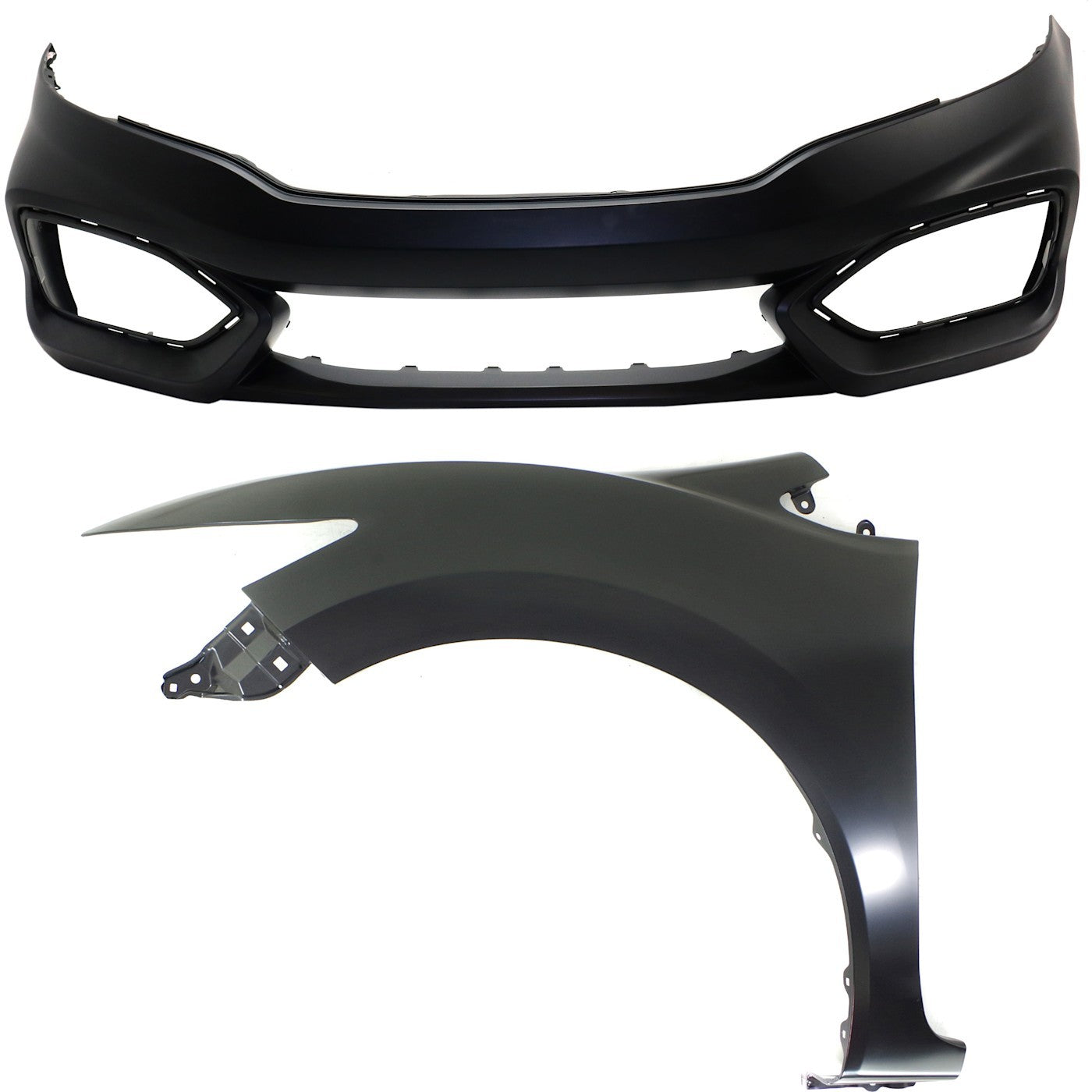 Bumper Cover Kit for Honda Civic 2-Door Coupe (2014–2015)